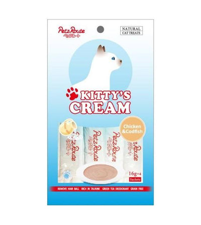 Petz Route Kitty’s Cream Chicken & Codfish Cat Treats