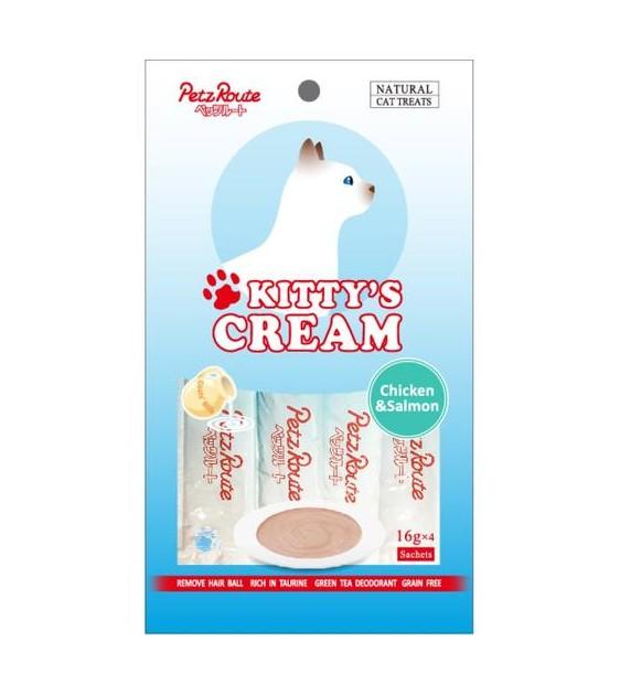 Petz Route Kitty’s Cream Chicken & Salmon Cat Treats