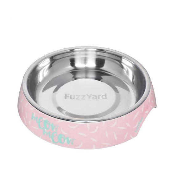 FuzzYard Featherstorm Melamine Cat Feeding Bowl