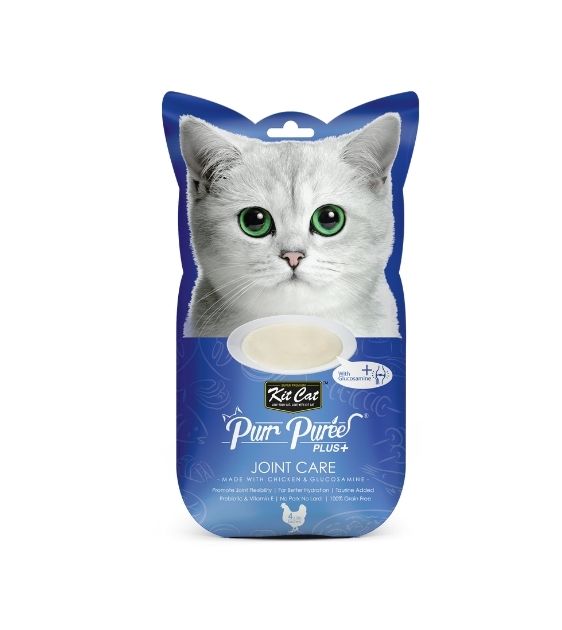Kit Cat Purr Puree Plus+ Chicken & Glucosamine (Joint Care) Cat Treat