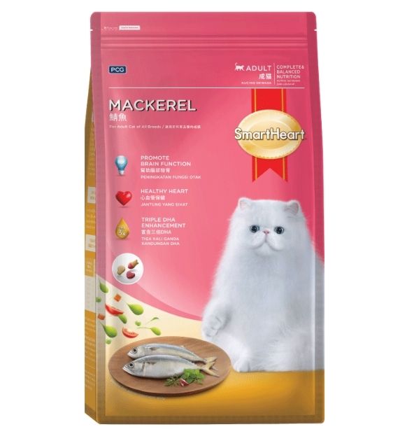 10% OFF:  SmartHeart Mackerel Dry Cat Food