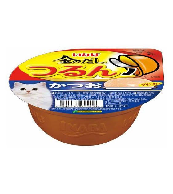 Ciao Tsurun Cup Skipjack Tuna Pudding Wet Cat Food-CII152