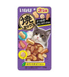 Ciao Soft Bits Mix Tuna and Chicken Fillet with Dried Bonito Chicken Soup and Squid Flavour Cat Treats - CIQ122