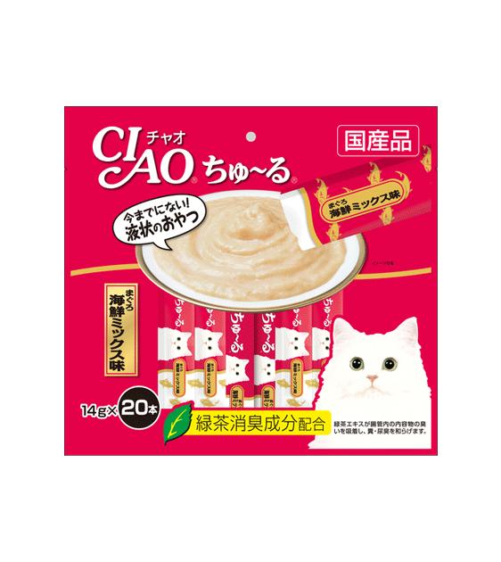 Ciao Churu White Meat Tuna (Pack of 20) Cat Treats-CIS127