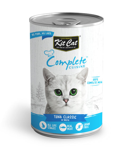 Kit Cat Complete Cuisine Tuna Classic In Broth Cat Food