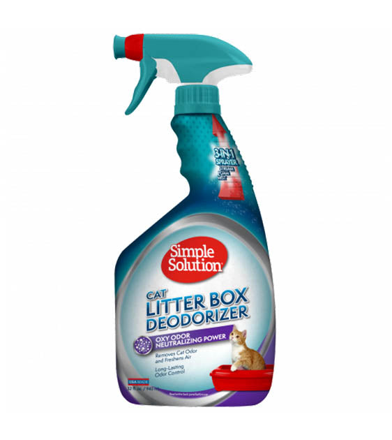40% OFF: Simple Solution Cat Litter Box Odor Eliminator For Cats