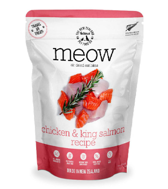 MEOW Air Dried Chicken and Salmon Cat Treat