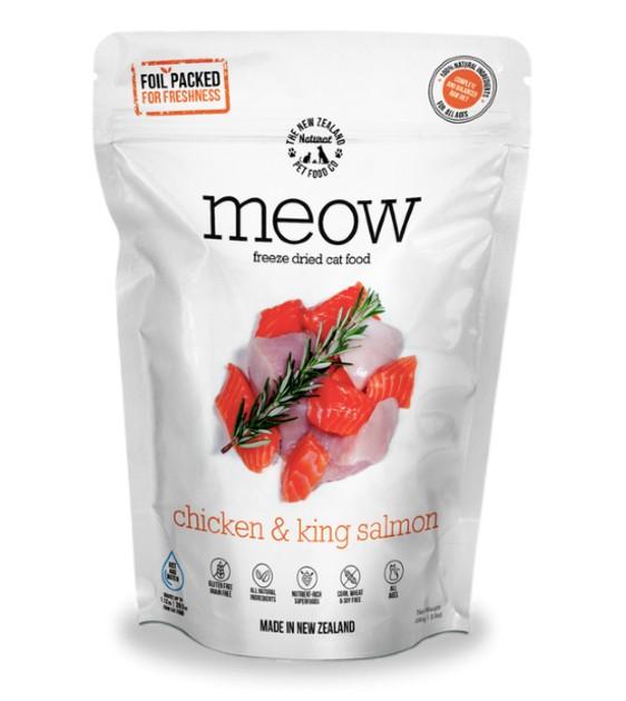 MEOW Air Dried Chicken and Salmon Cat Treats