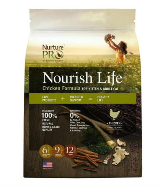 Nurture Pro Nourish Life Chicken Formula for Kitten & Adult Dry Cat Food