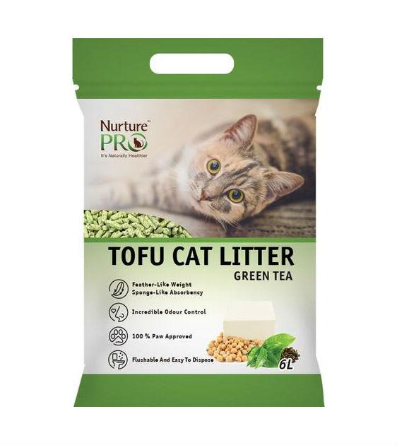 Nurture Pro Tofu Cat Litter Green Tea Cat Litter