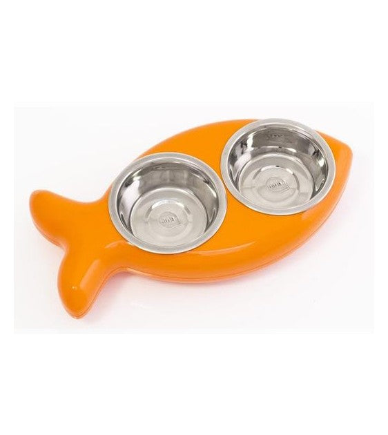 Hing Designs The Fish Cat Bowl (Orange)
