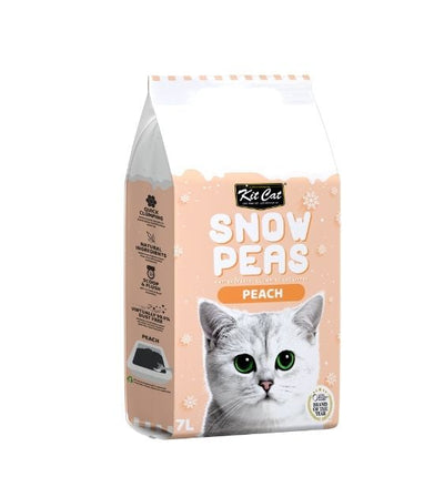 Kit Cat Snow Peas (Peach) Cat Litter