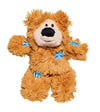 Kong Softies Patchwork Bear Cat Toy (Brown)