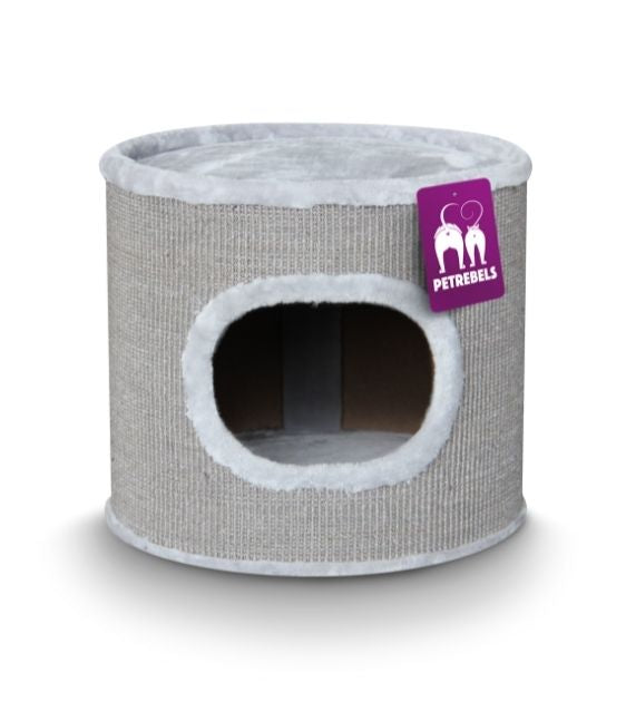 PetRebels Champions Only Dome 40 Cat Tower - Grey