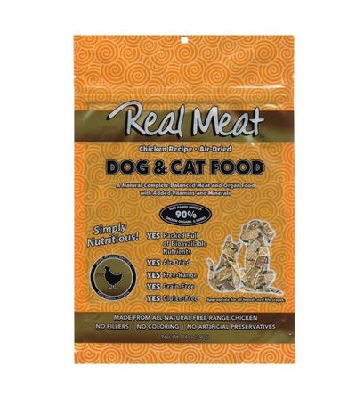 The Real Meat Air Dried Chicken Dog & Cat Food 14oz
