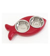 Hing Designs The Fish Cat Bowl (Red)