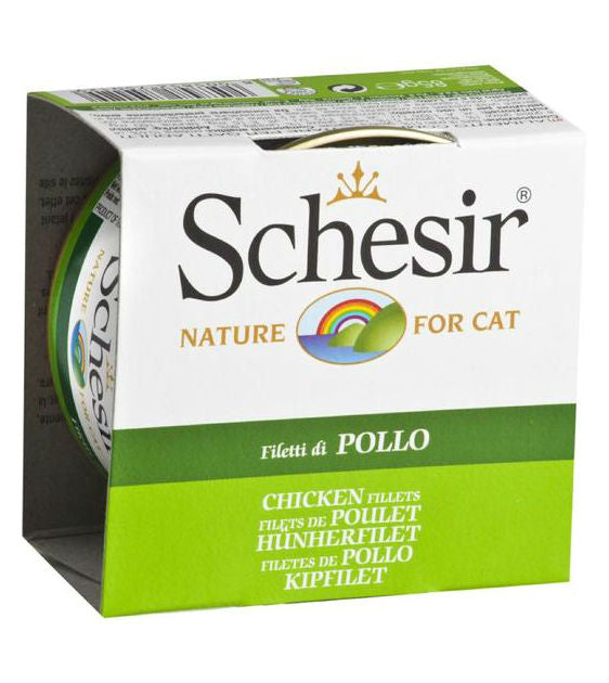 Schesir Chicken Fillets in Jelly Wet Cat Food