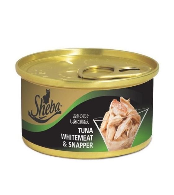 Sheba Tuna Whitemeat & Snapper Wet Cat Food