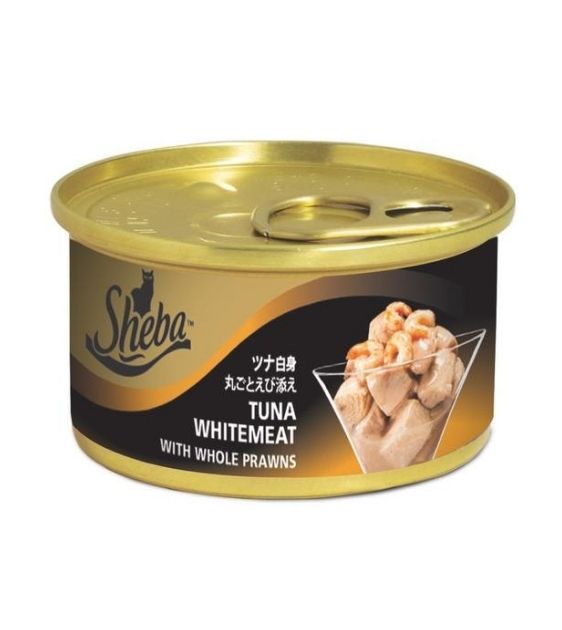 Sheba Tuna with Prawn in Jelly Wet Cat Food
