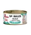 Sparkles Colours Chicken with Mackerel Topping Canned Wet Cat Food