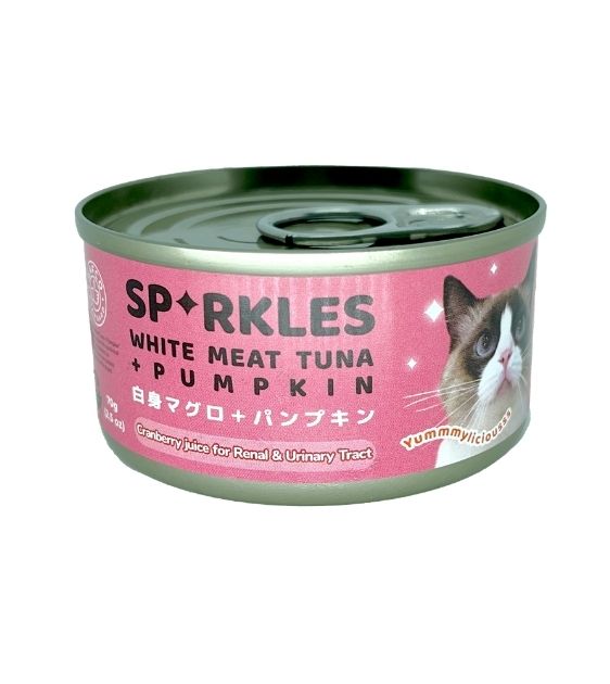 Sparkles White Meat Tuna + Pumpkin Wet Cat Food