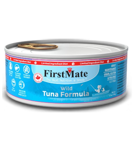FirstMate Wild Tuna Formula Grain Free Wet Cat Food