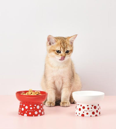 PETKIT Polka Footed Feeding Bowl Set for Cats & Dogs