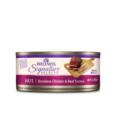 Wellness CORE Signature Selects Paté Boneless Chicken & Beef Entrée Wet Cat Food
