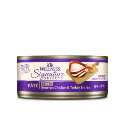 Wellness CORE Signature Selects Pate Kitten Boneless Chicken & Turkey Entrée Wet Cat Food