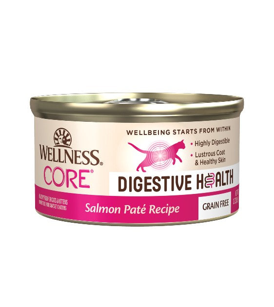 Wellness Core Digestive Health Pate Salmon Wet Cat Food