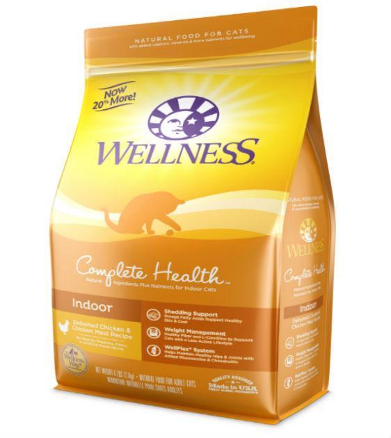 Wellness Complete Health Indoor Deboned Chicken & Chicken Meal Dry Cat Food