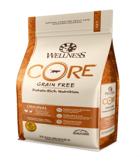 20% OFF: Wellness Core Original Deboned Turkey, Turkey Meal & Chicken Meal Dry Cat Food