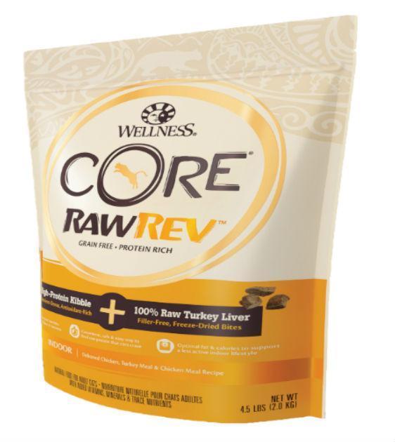 Wellness Core Core RawRev Indoor + 100% Raw Turkey Freeze Dried Cat Food