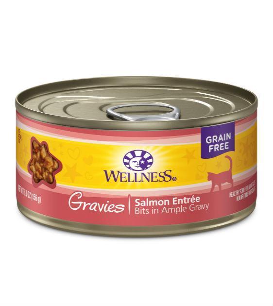 Wellness Complete Health Gravies Salmon Wet Cat Food