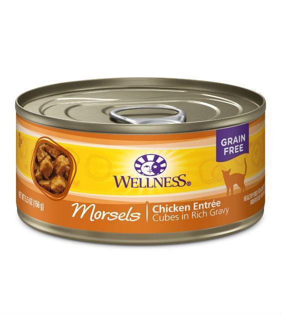 Wellness Complete Health Morsels Chicken Wet Cat Food