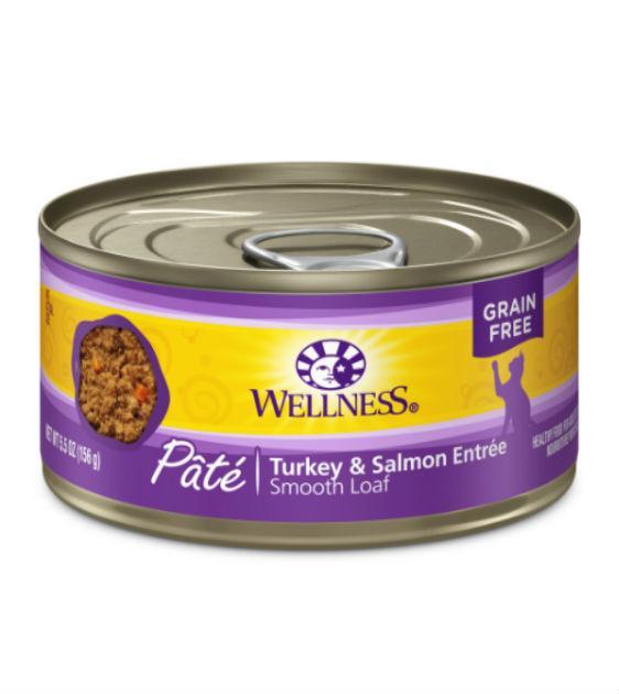 Wellness Complete Health Pate Turkey & Salmon Wet Cat Food
