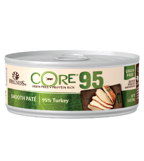 20% OFF: Wellness Core 95% Pate Turkey Wet Cat Food