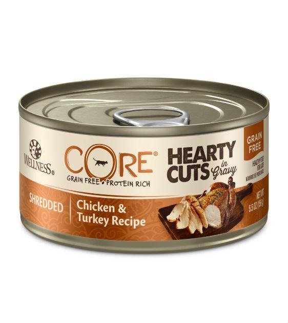Wellness Core Hearty Cuts Chicken & Turkey Wet Cat Food