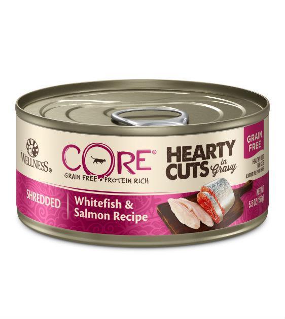 20% OFF: Wellness Core Hearty Cuts Whitefish & Salmon Wet Cat Food