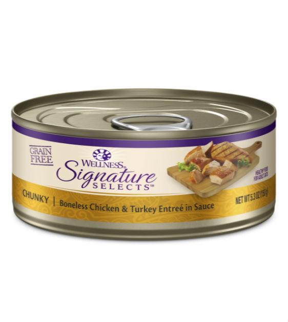 20% OFF: Wellness Core Signature Selects Chunky Chicken & Turkey Wet Cat Food