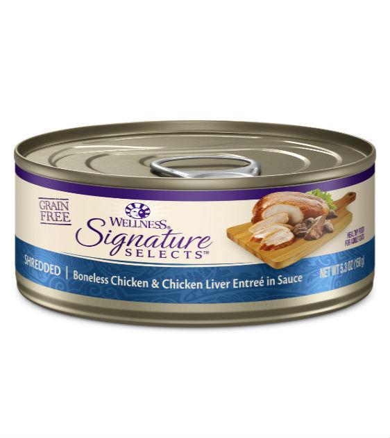 20% OFF: Wellness Core Signature Selects Shredded Chicken & Chicken Liver Wet Cat Food