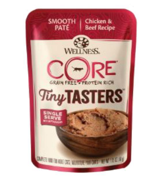Wellness Core Tiny Tasters Chicken & Beef Wet Cat Food