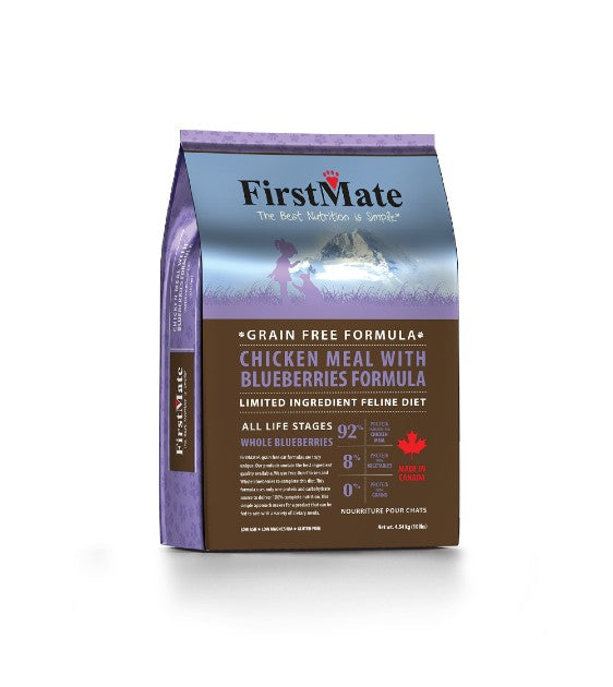 FirstMate Chicken Meal With Blueberries Formula Grain Free Dry Cat Food