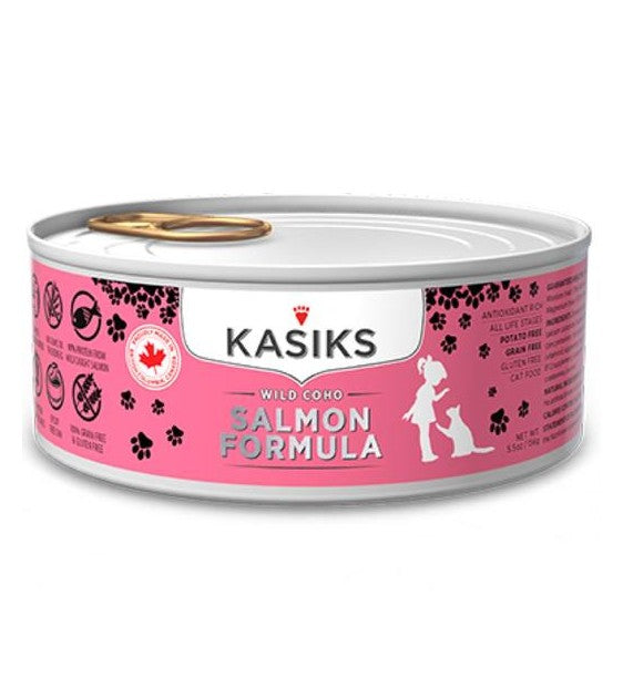 Kasiks Wild Coho Salmon Grain Free Wet Cat Food