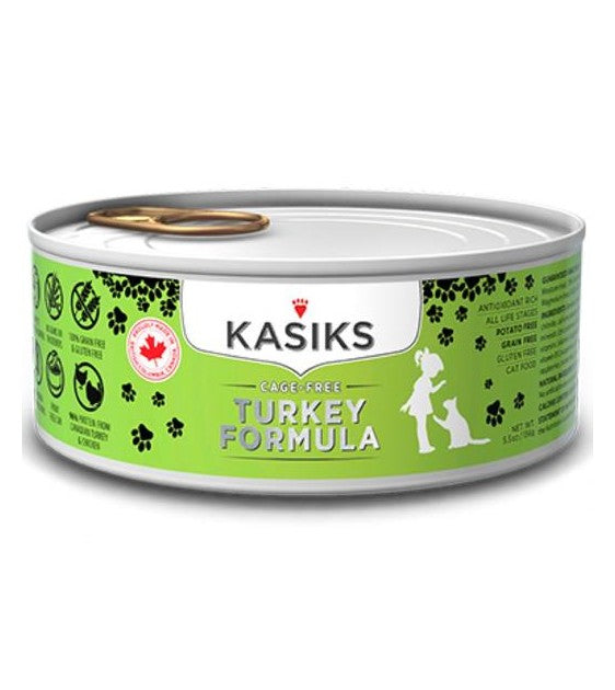 Kasiks Cage-Free Turkey Grain Free Wet Cat Food