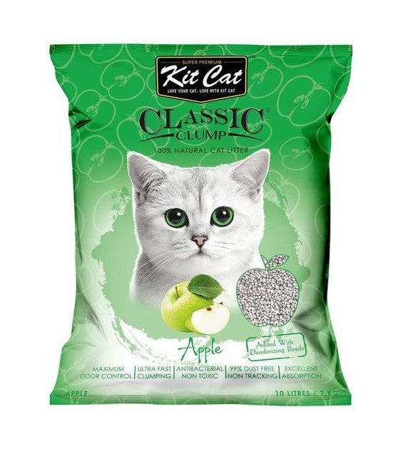 Kit Cat Classic Clump Apple Clay Cat Litter