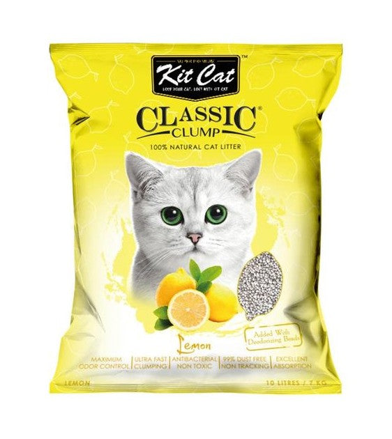 Kit Cat Classic Clump Lemon Clay Cat Litter