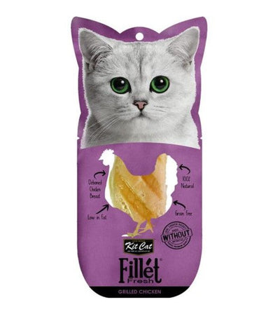 Kit Cat Fillet Fresh Grilled Chicken Cat Treat
