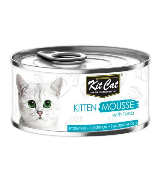 Kit Cat Kitten Mousse Tuna Wet Cat Food