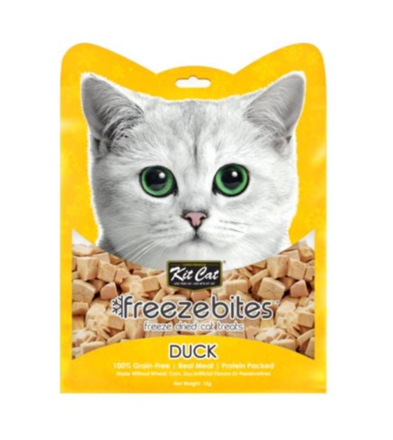 Kit Cat Freeze Bites Duck Grain Free Cat Treat
